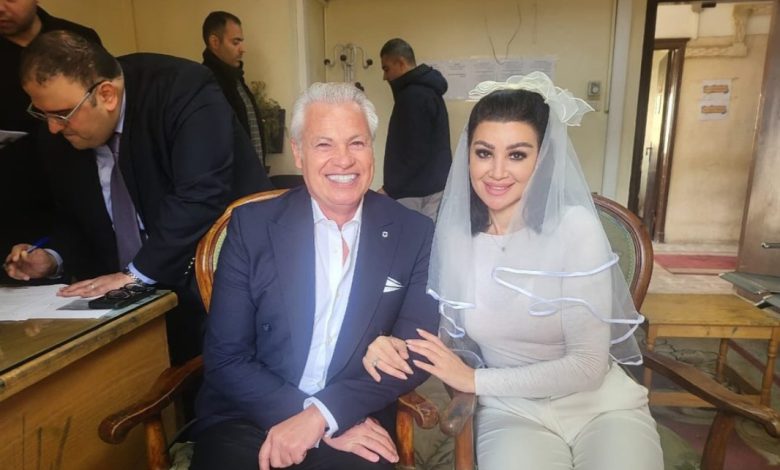 الفنانة المصرية أروى جودة تعلن عن عقد قرانها على رجل الأعمال الإيطالي جون باتيست